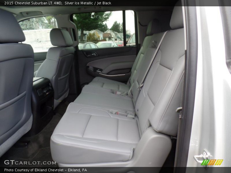 Silver Ice Metallic / Jet Black 2015 Chevrolet Suburban LT 4WD