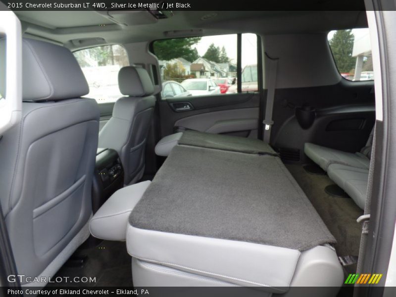Silver Ice Metallic / Jet Black 2015 Chevrolet Suburban LT 4WD