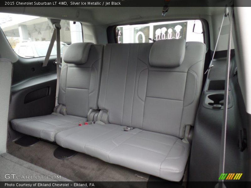 Silver Ice Metallic / Jet Black 2015 Chevrolet Suburban LT 4WD