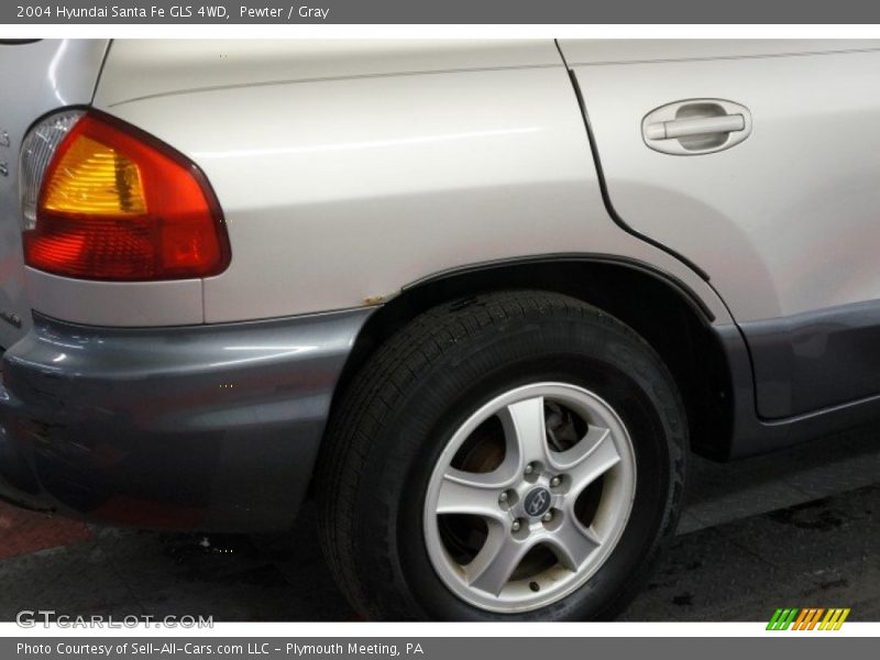 Pewter / Gray 2004 Hyundai Santa Fe GLS 4WD