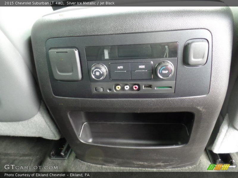 Silver Ice Metallic / Jet Black 2015 Chevrolet Suburban LT 4WD