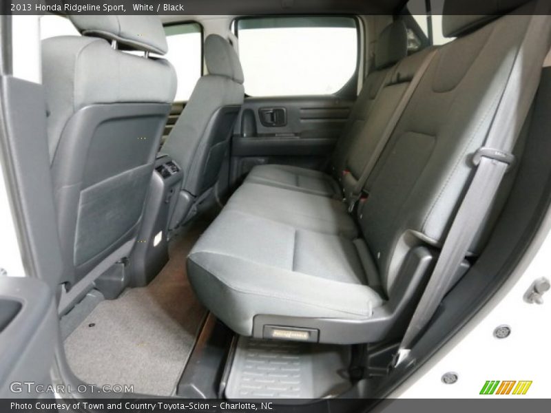 White / Black 2013 Honda Ridgeline Sport