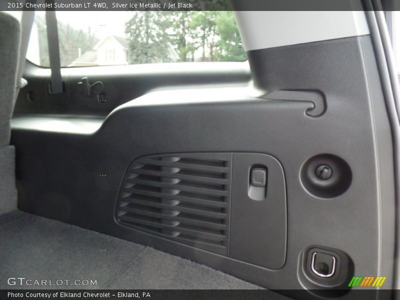 Silver Ice Metallic / Jet Black 2015 Chevrolet Suburban LT 4WD