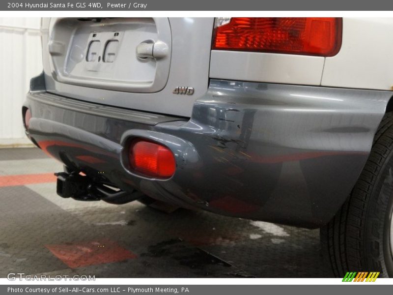 Pewter / Gray 2004 Hyundai Santa Fe GLS 4WD