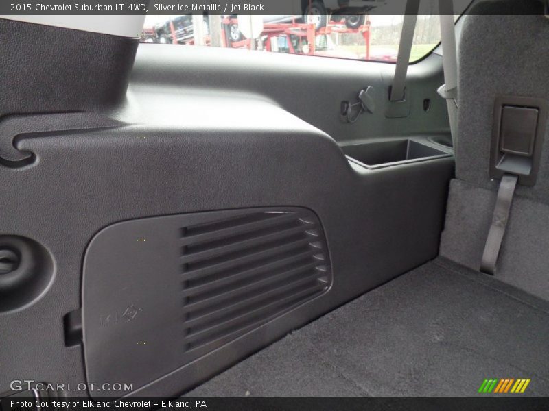 Silver Ice Metallic / Jet Black 2015 Chevrolet Suburban LT 4WD