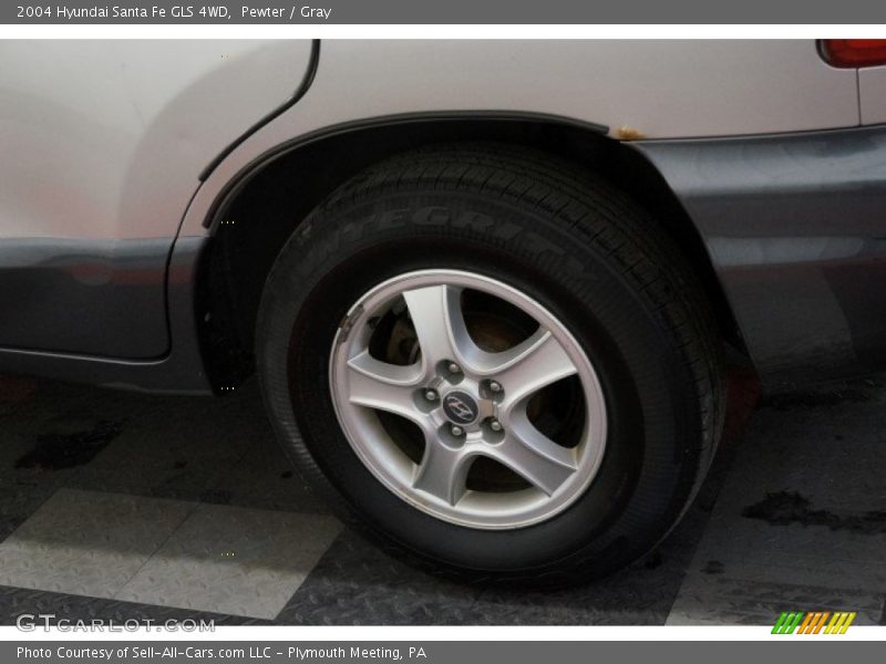 Pewter / Gray 2004 Hyundai Santa Fe GLS 4WD