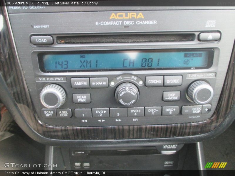 Billet Silver Metallic / Ebony 2006 Acura MDX Touring