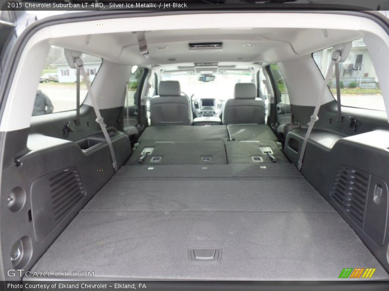 Silver Ice Metallic / Jet Black 2015 Chevrolet Suburban LT 4WD