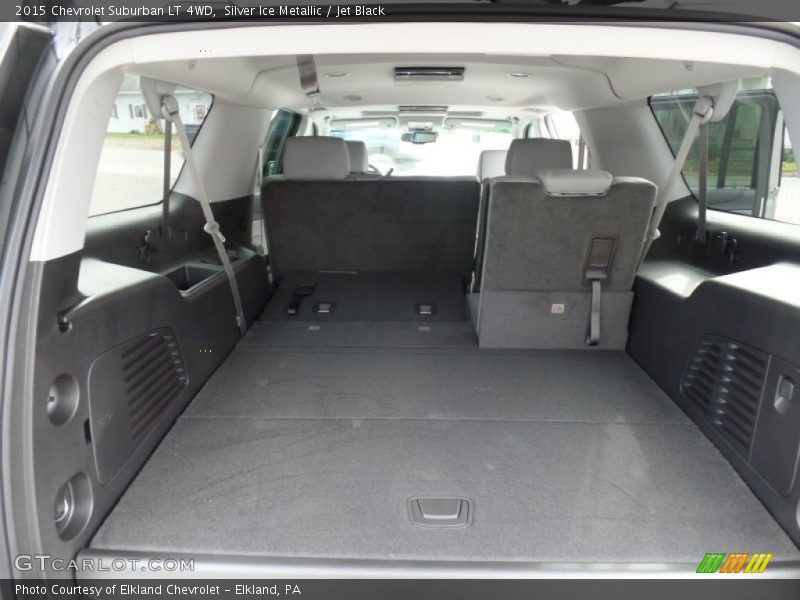 Silver Ice Metallic / Jet Black 2015 Chevrolet Suburban LT 4WD