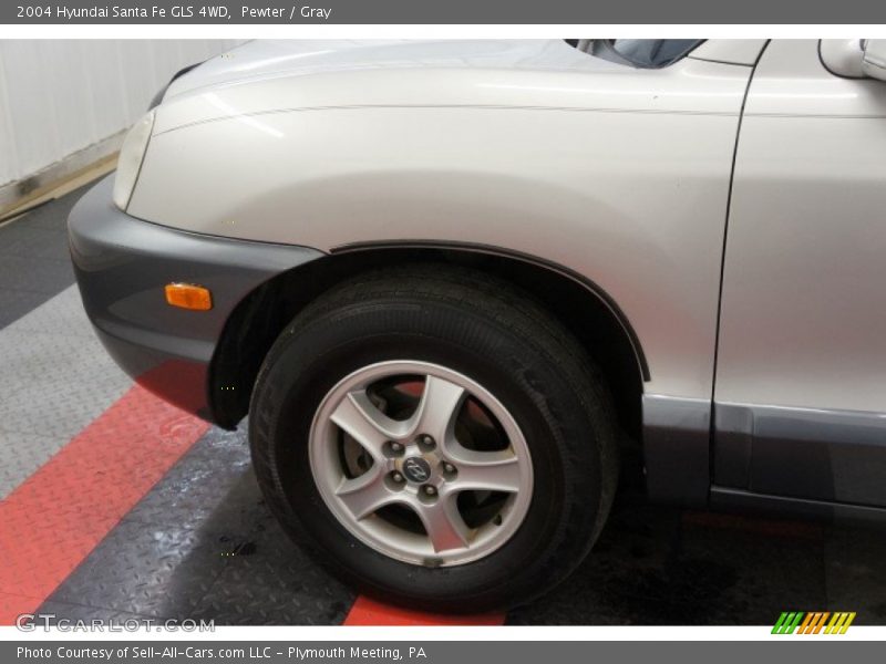 Pewter / Gray 2004 Hyundai Santa Fe GLS 4WD