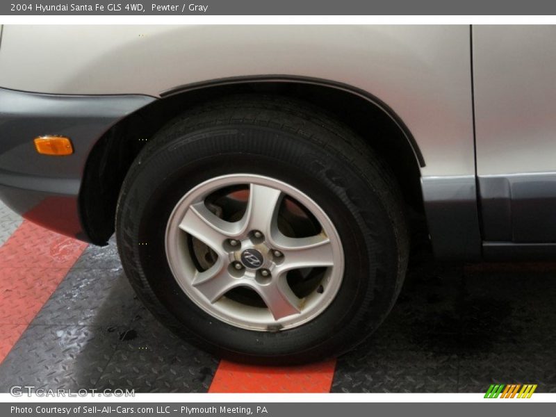 Pewter / Gray 2004 Hyundai Santa Fe GLS 4WD