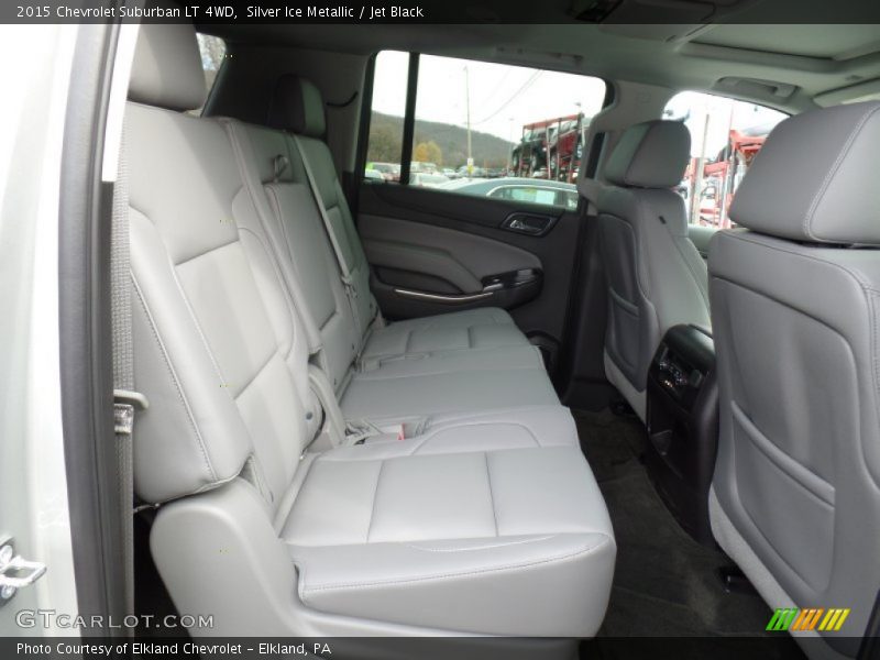 Silver Ice Metallic / Jet Black 2015 Chevrolet Suburban LT 4WD