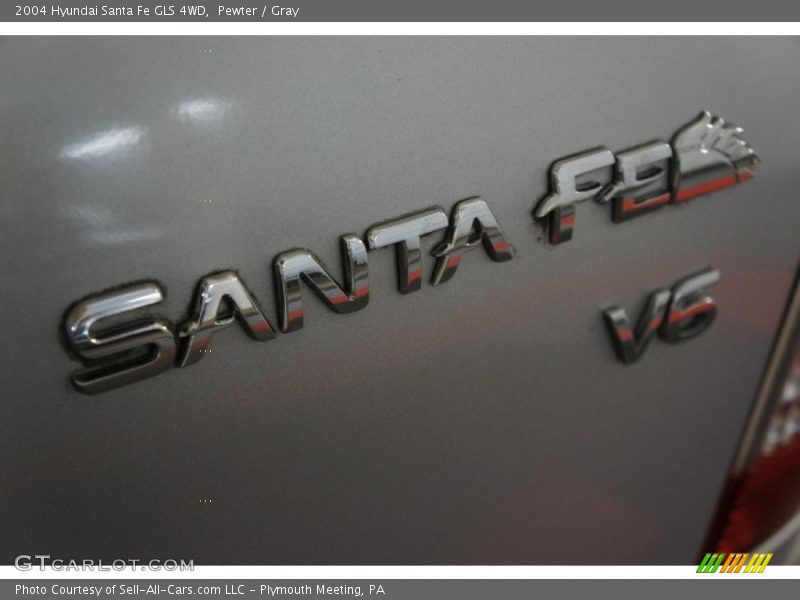 Pewter / Gray 2004 Hyundai Santa Fe GLS 4WD