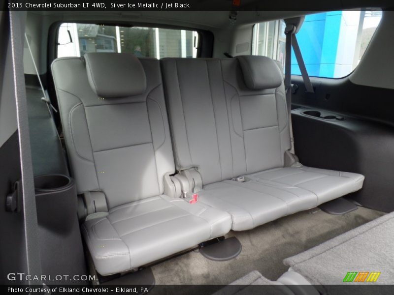 Silver Ice Metallic / Jet Black 2015 Chevrolet Suburban LT 4WD