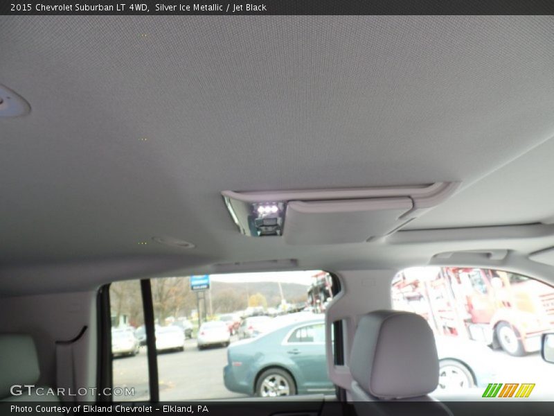 Silver Ice Metallic / Jet Black 2015 Chevrolet Suburban LT 4WD