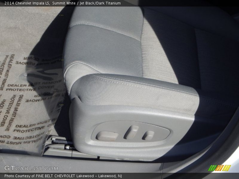 Summit White / Jet Black/Dark Titanium 2014 Chevrolet Impala LS