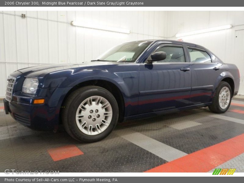 Midnight Blue Pearlcoat / Dark Slate Gray/Light Graystone 2006 Chrysler 300