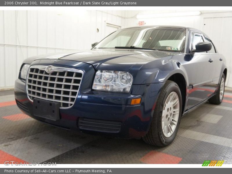 Midnight Blue Pearlcoat / Dark Slate Gray/Light Graystone 2006 Chrysler 300