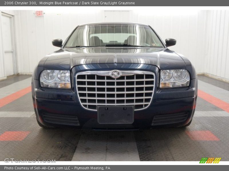 Midnight Blue Pearlcoat / Dark Slate Gray/Light Graystone 2006 Chrysler 300