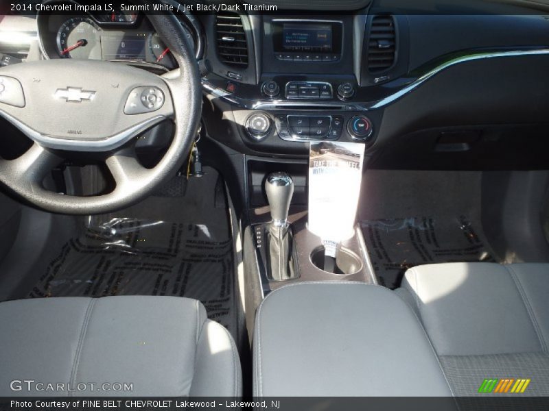 Summit White / Jet Black/Dark Titanium 2014 Chevrolet Impala LS