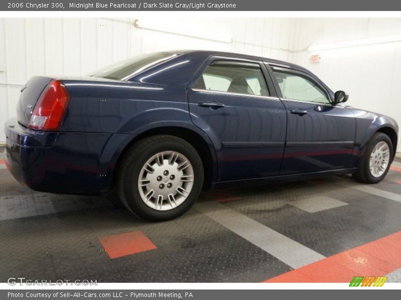 Midnight Blue Pearlcoat / Dark Slate Gray/Light Graystone 2006 Chrysler 300