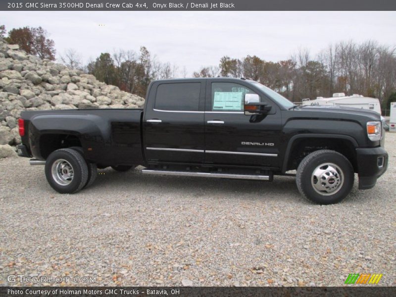 Onyx Black / Denali Jet Black 2015 GMC Sierra 3500HD Denali Crew Cab 4x4