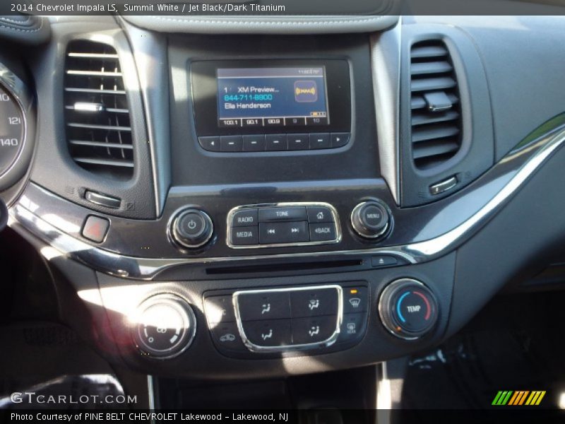 Summit White / Jet Black/Dark Titanium 2014 Chevrolet Impala LS