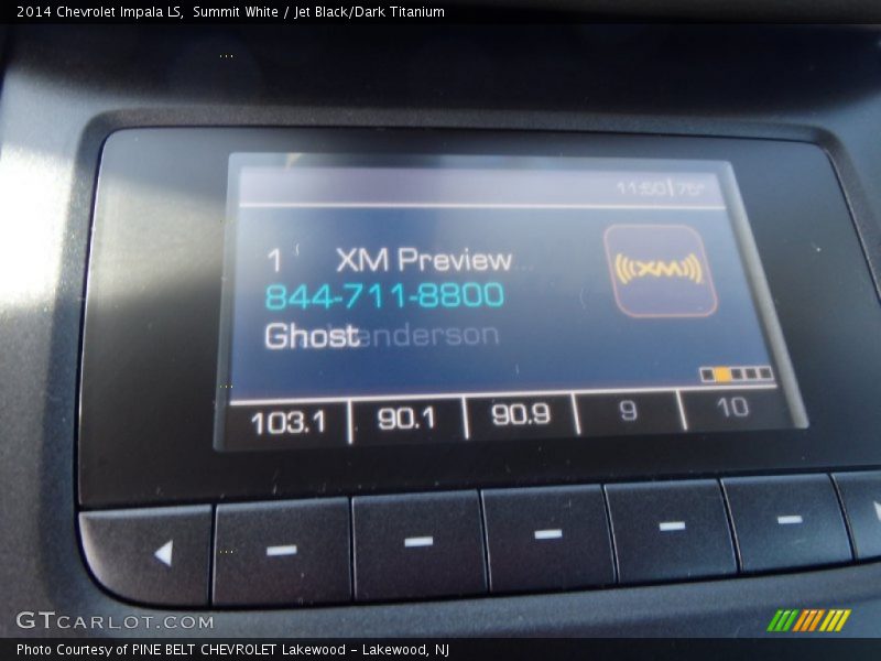 Summit White / Jet Black/Dark Titanium 2014 Chevrolet Impala LS