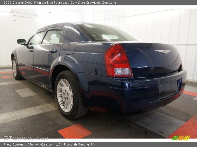 Midnight Blue Pearlcoat / Dark Slate Gray/Light Graystone 2006 Chrysler 300