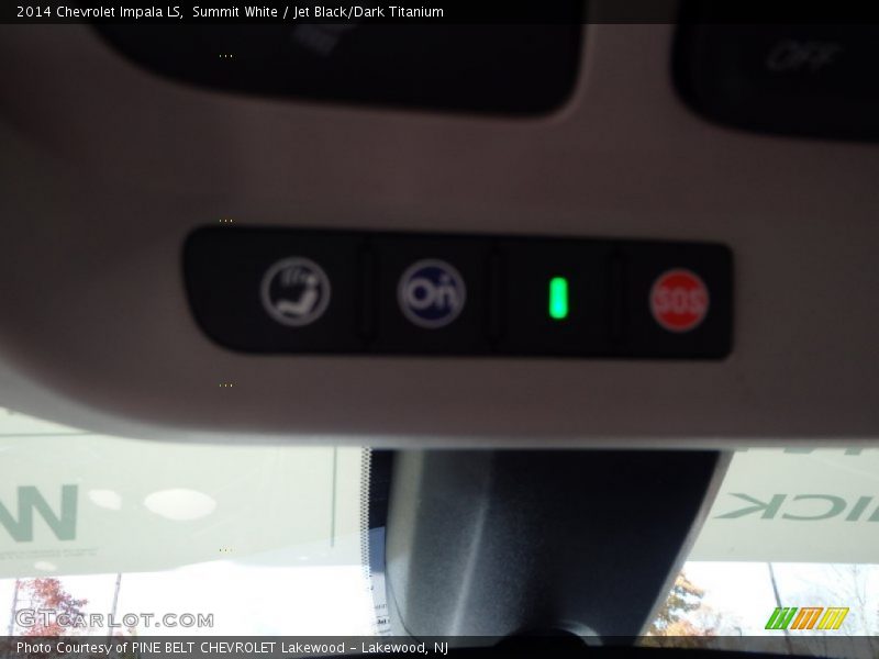 Summit White / Jet Black/Dark Titanium 2014 Chevrolet Impala LS