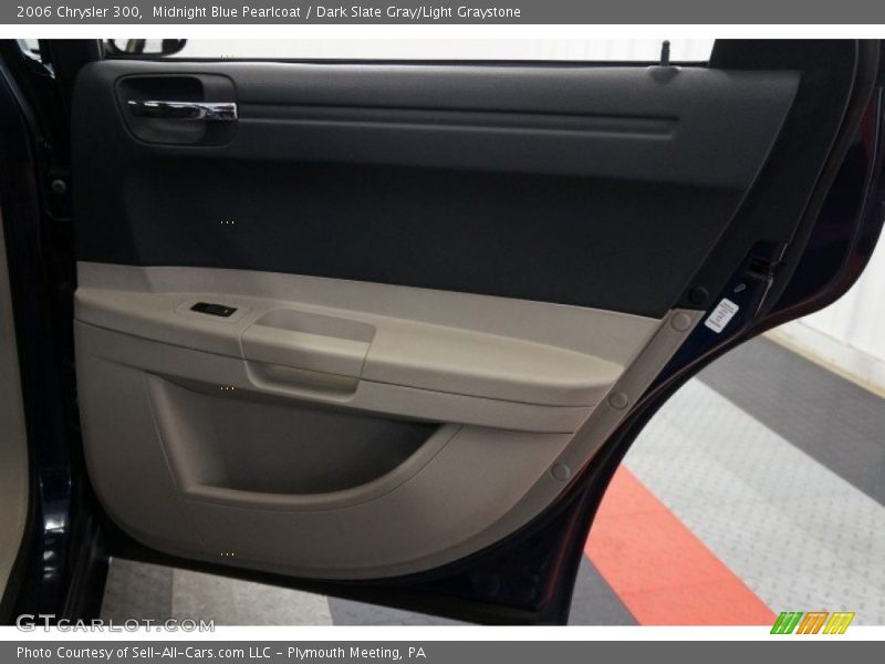 Midnight Blue Pearlcoat / Dark Slate Gray/Light Graystone 2006 Chrysler 300