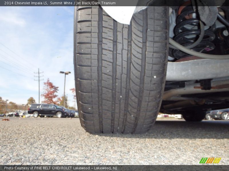 Summit White / Jet Black/Dark Titanium 2014 Chevrolet Impala LS