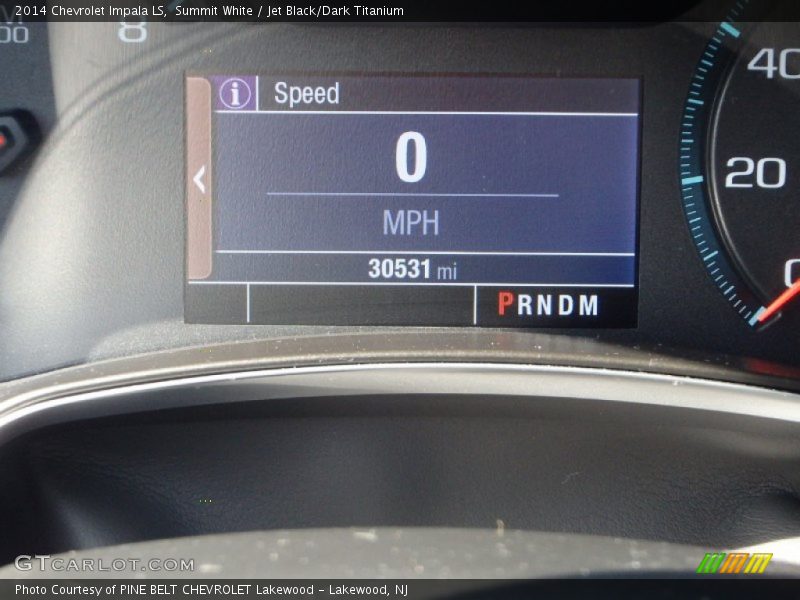 Summit White / Jet Black/Dark Titanium 2014 Chevrolet Impala LS