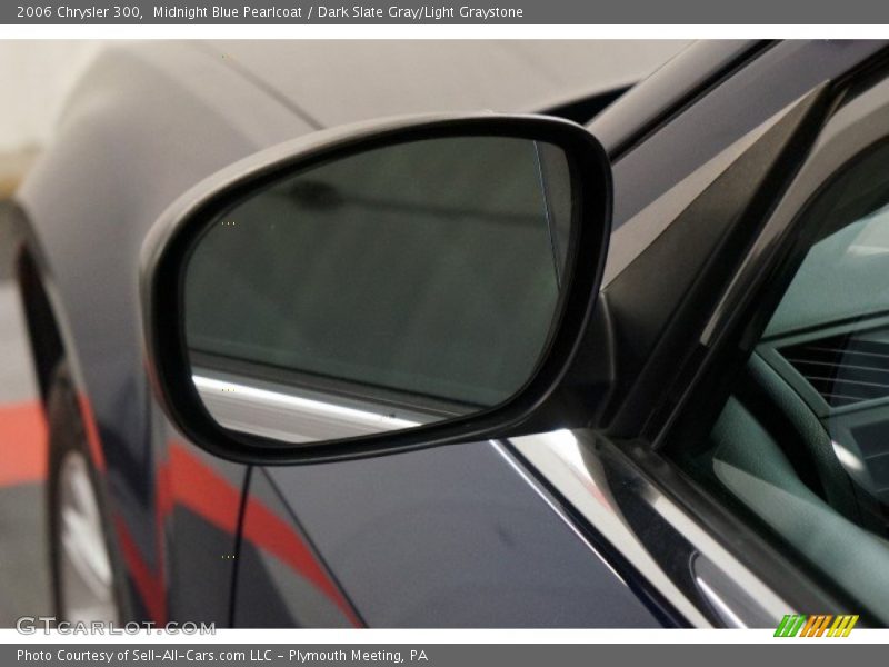Midnight Blue Pearlcoat / Dark Slate Gray/Light Graystone 2006 Chrysler 300