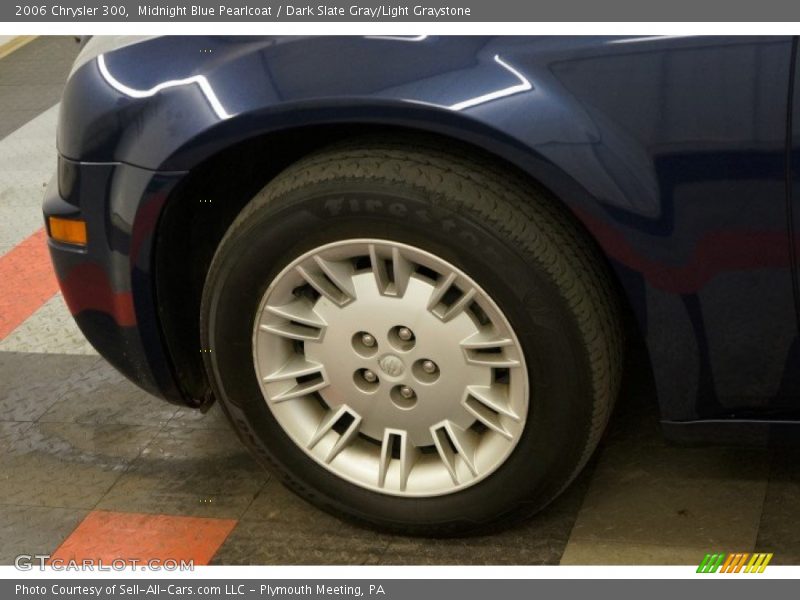 Midnight Blue Pearlcoat / Dark Slate Gray/Light Graystone 2006 Chrysler 300