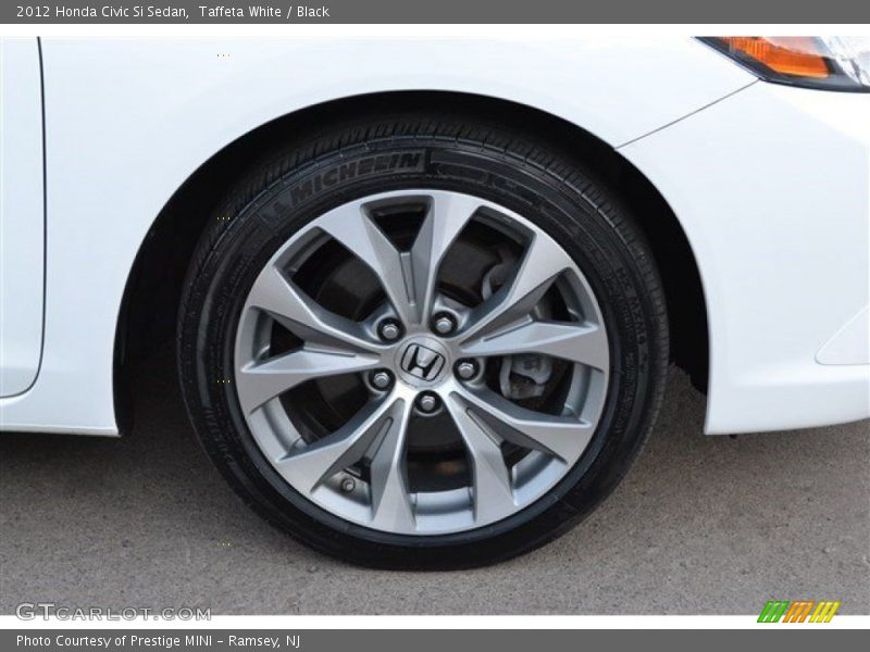 Taffeta White / Black 2012 Honda Civic Si Sedan