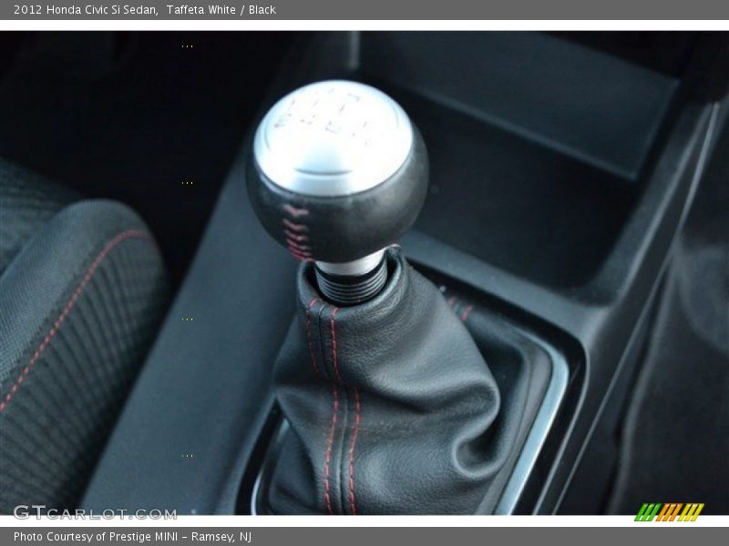 Taffeta White / Black 2012 Honda Civic Si Sedan
