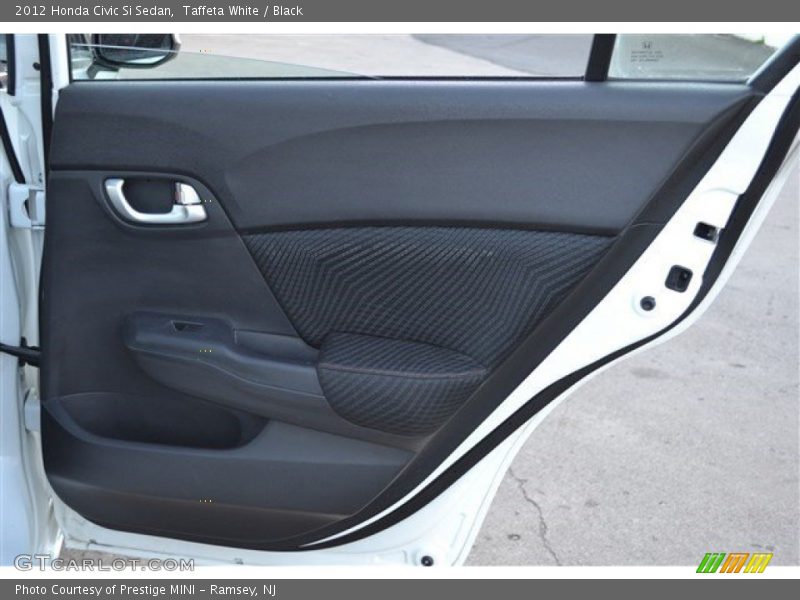 Taffeta White / Black 2012 Honda Civic Si Sedan