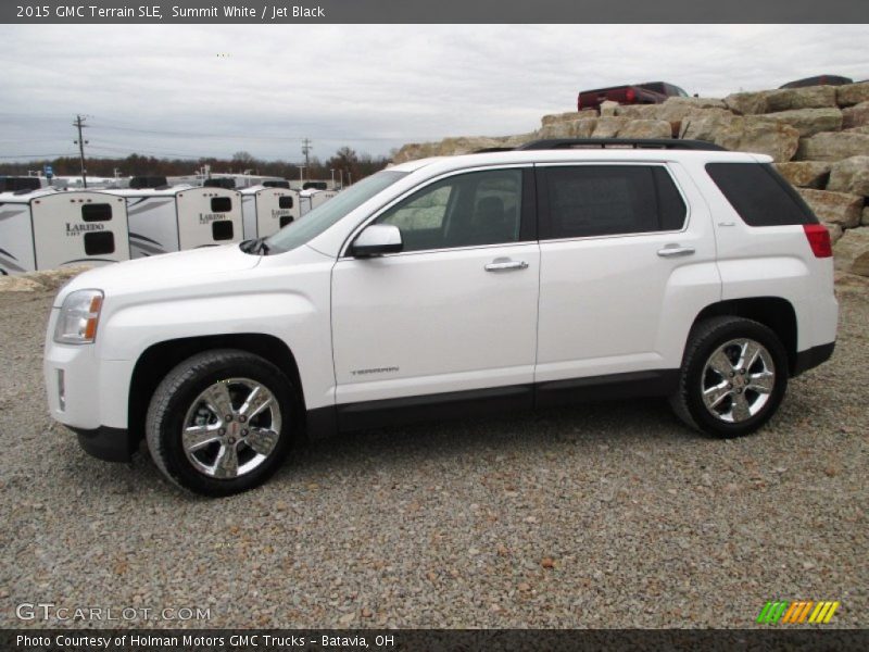 Summit White / Jet Black 2015 GMC Terrain SLE