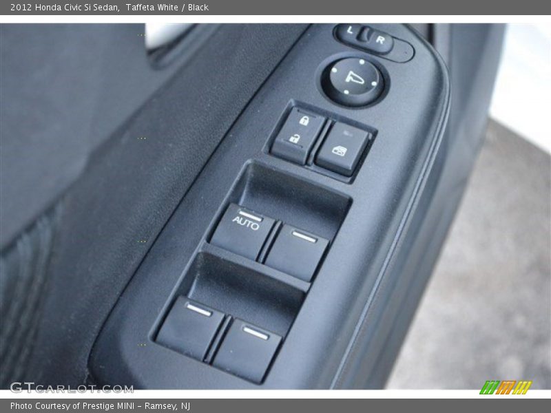Taffeta White / Black 2012 Honda Civic Si Sedan