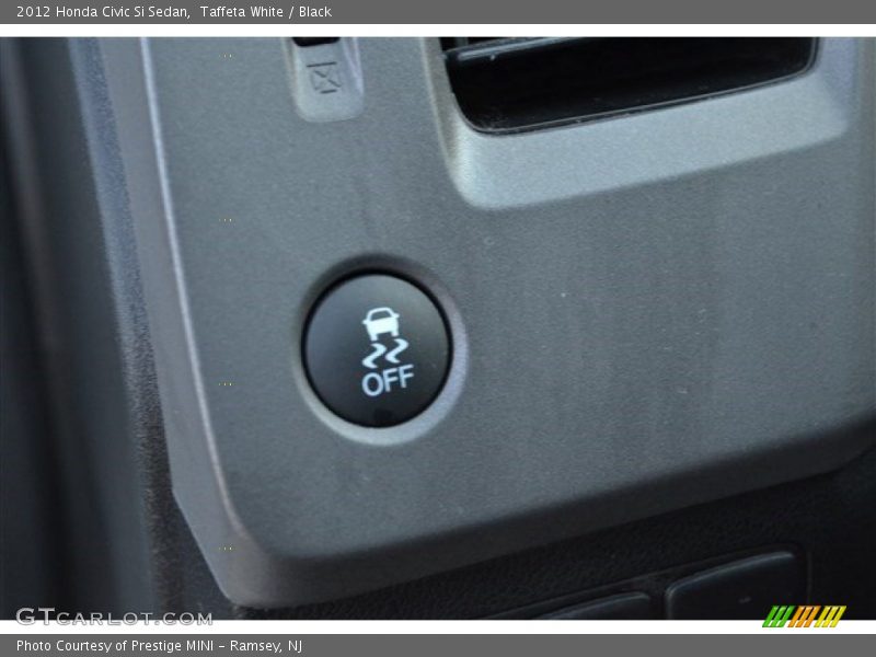 Taffeta White / Black 2012 Honda Civic Si Sedan