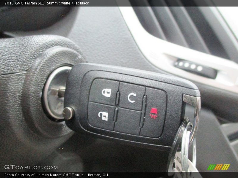 Summit White / Jet Black 2015 GMC Terrain SLE