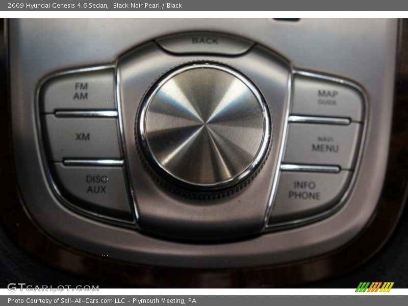 Black Noir Pearl / Black 2009 Hyundai Genesis 4.6 Sedan