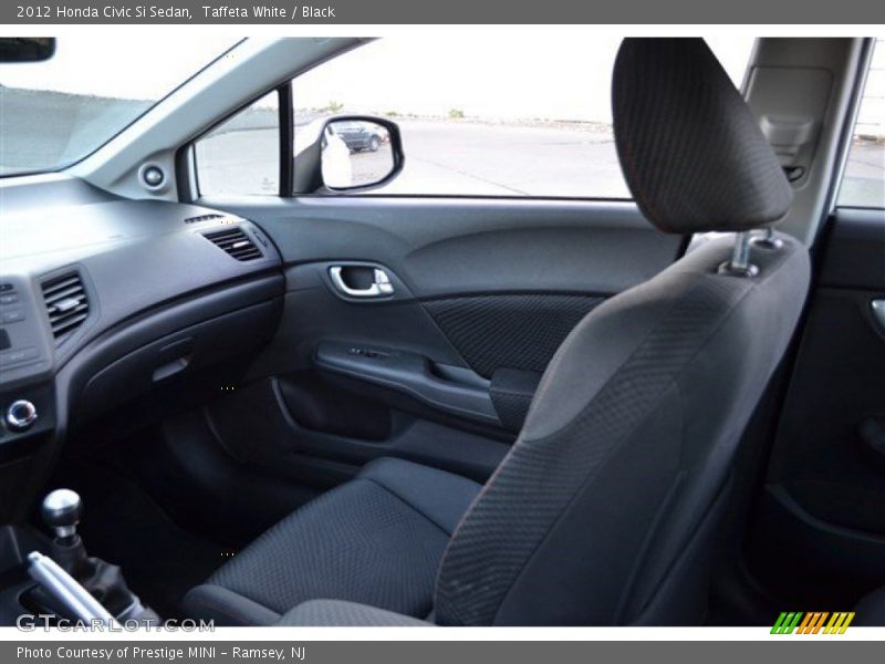 Taffeta White / Black 2012 Honda Civic Si Sedan