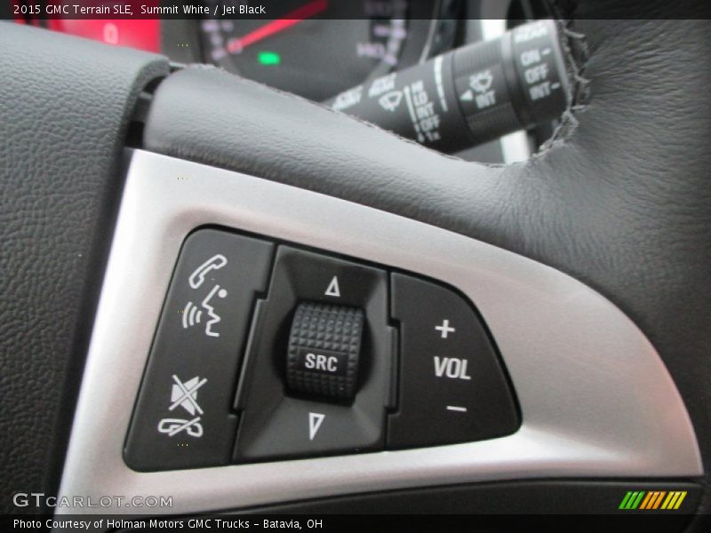 Summit White / Jet Black 2015 GMC Terrain SLE