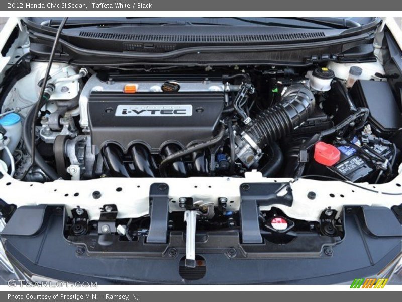 Taffeta White / Black 2012 Honda Civic Si Sedan