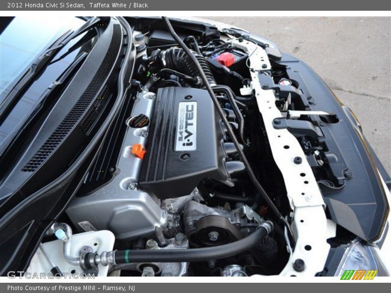 Taffeta White / Black 2012 Honda Civic Si Sedan