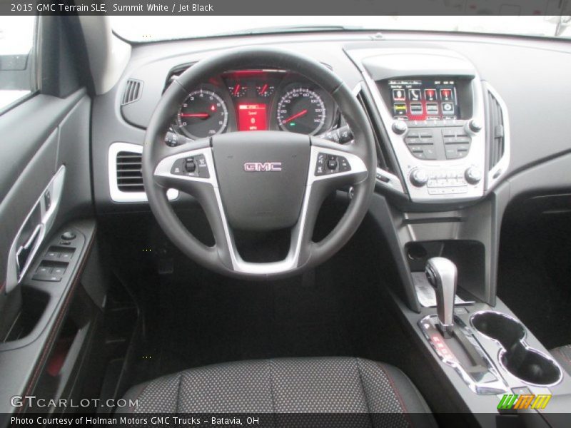Summit White / Jet Black 2015 GMC Terrain SLE