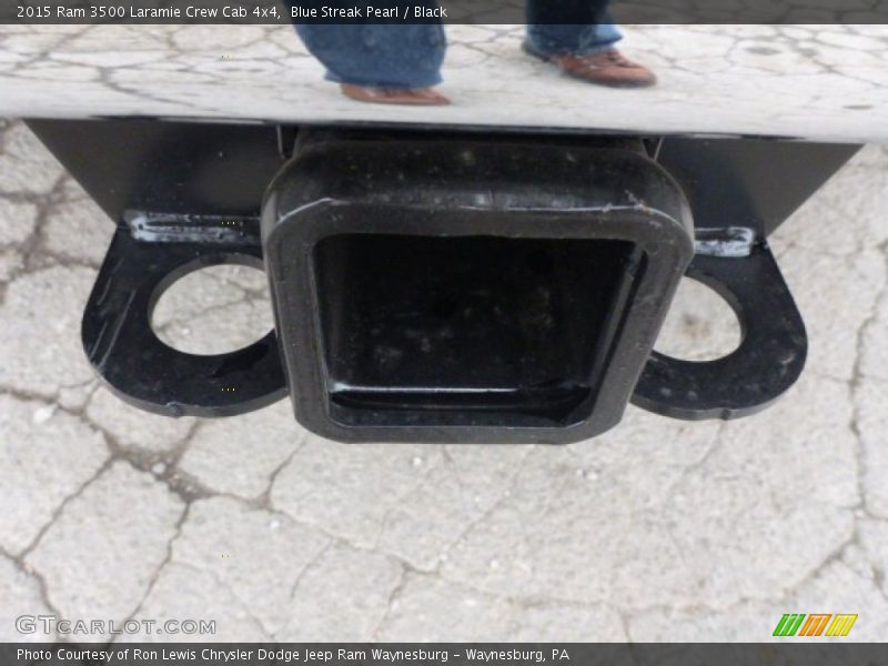 Blue Streak Pearl / Black 2015 Ram 3500 Laramie Crew Cab 4x4