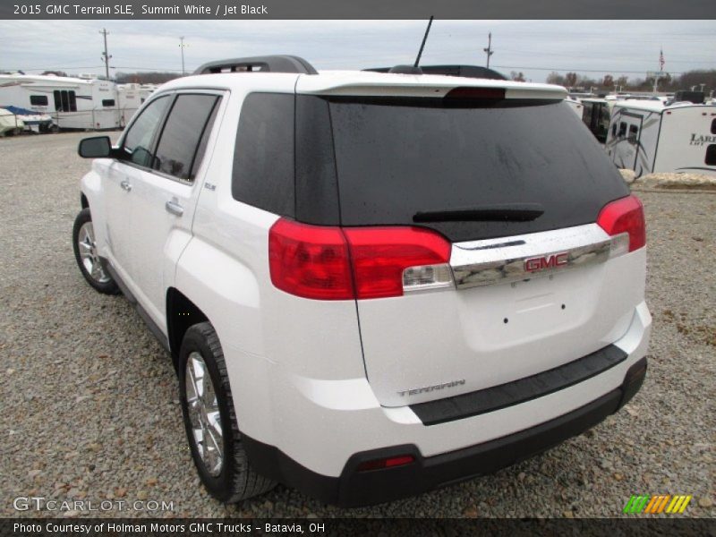 Summit White / Jet Black 2015 GMC Terrain SLE